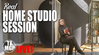 Real Small Home Studio Portraits | LIVE with Gavin Hoey