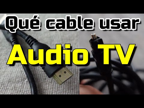 El MEJOR AUDIO desde TV HDMI vs Óptico vs Coaxial Digital HDMI ARC EARC Mejores cables de audio TV