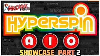HyperSpin AIO 300GB Showcase Part 2/2 #hyperspin  #emulator #frontend