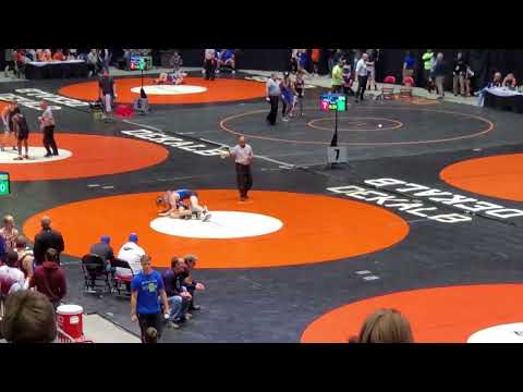 2022 IESA State Championships Cons Round 1 135lbs