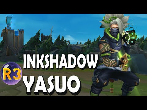 Inkshadow Yasuo Skin Spotlight - League of Legends