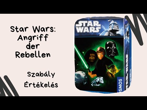 Star Wars a lázadók támadása: Star Wars: Angriff der Rebellen társasjáték játékbemutató - Társasozz Okosan!