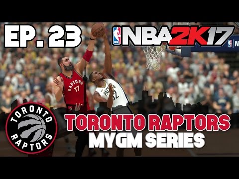 NBA 2K17 Raptors MyGM ep. 23 - "FULL COURT SHOT!" (Visiting Paul George & The Pacers)