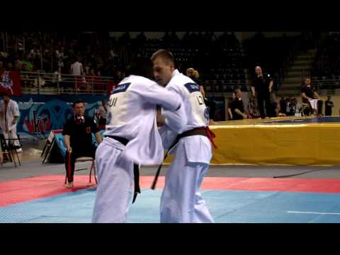 WKO EC 2016, men 65 75 kg, Domas Sutkus LTU   Diop Mor Salla SUI 04