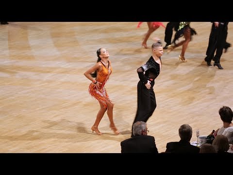 Egor Nikolaev - Aleksandra Raskatova, RUS | GoldstadtPokal 2018 - WDSF Youth LAT - F S