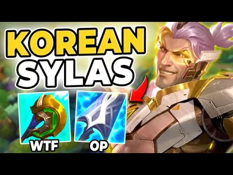 KOREAN HIGH-ELO Is ABUSING This SYLAS Build!! *CHALLENGER BUILD* - League of Legends