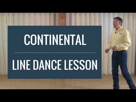 Continental - Line Dance Lesson