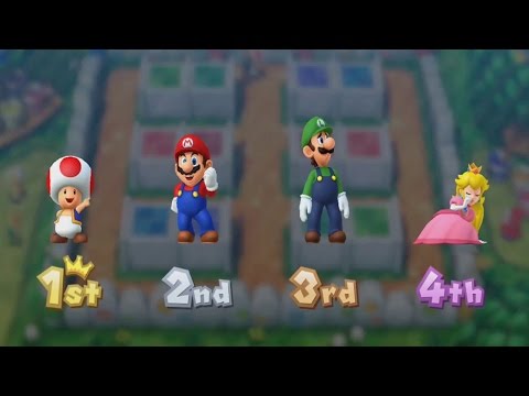 Mario Party 10 - All Character Victory Animations