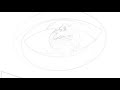 Reversed Speedy Sketched CBS DVD Logo
