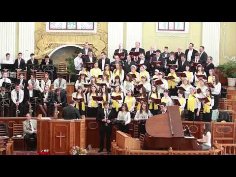 Corul unit al bisericii "Betel" la Festivalul Pascal "Laudă Mielului"