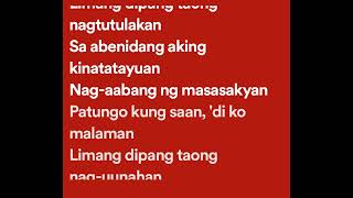 Barbie Almalbis - Limang Dipang Tao (Lyrics)
