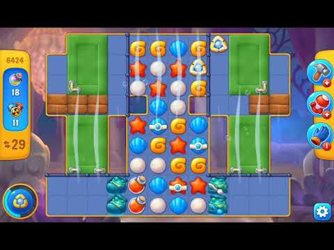 Fishdom 2021 - Level 6424   #playrix #fishdom #gaming