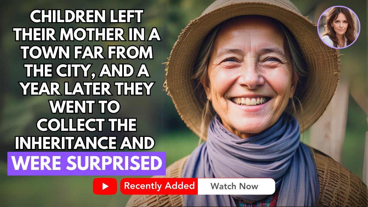 CHILDREN LEFT THEIR MOTHER IN A CITY, AND A YEAR LATER THEY WENT TO COLLECT THE INHERITANCE AND...