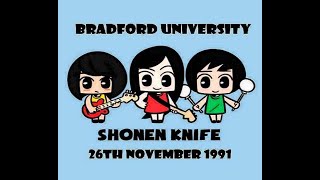 Shonen Knife   Bradford University 1991 (Nirvana support)