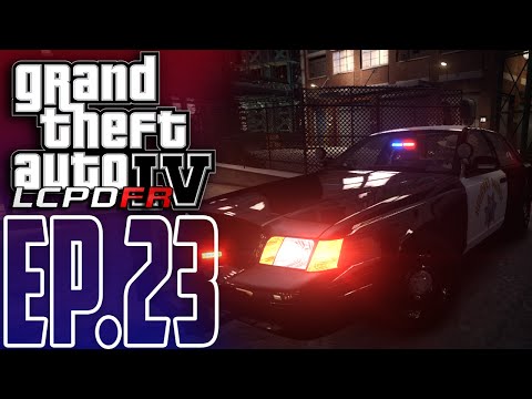 GTA 4 LCPDFR | SP E23 - Shooting Backwards! (CHP)