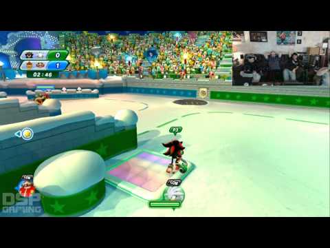 Mario & Sonic at the Olympic Winter Games 2014 Co-op pt25: Snowball Scrimmage