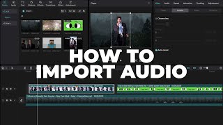 How To Import Audio in CapCut PC