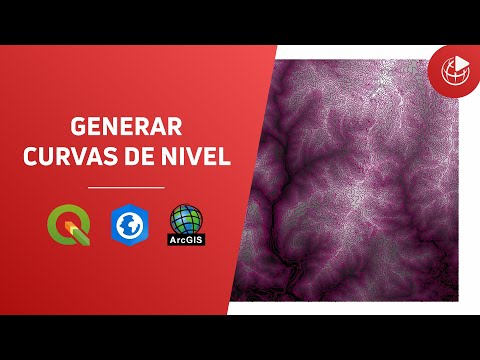 ¿Cómo generar curvas de nivel en QGIS, ArcGIS Pro y ArcMAP? 📈