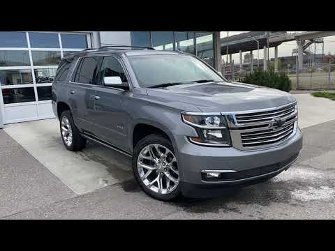 Gray 2019 Chevrolet Tahoe Premier Review   - GSL GM City - Calgary