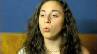 Girl makes animal sounds