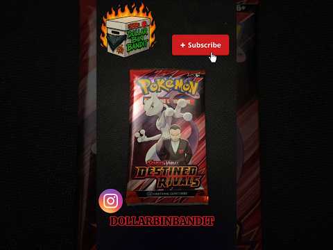 @pokemon #pokemon #packrip #destinedrivals #tcg #tcgcommunity #comiccollector #dollarbinbandit