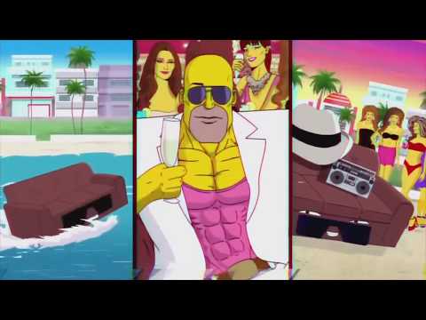 Simpsons LAZERHAWK Rider