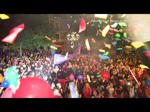Pregón y chupinazo Fiestas de Molina de Aragón 2023