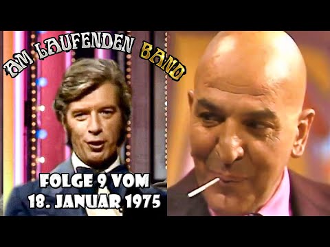 Am laufenden Band - mit Rudi Carrell - Folge 9 mit Telly Savalas vom 18. Januar 1975