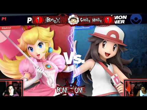 jBoneX (Peach) vs Goose Noose (Pokemon Trainer) - Bone Zone #3 - SSB Ultimate