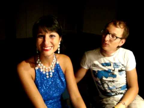 Elena d'Angelo al Padova Pride Village - backstage