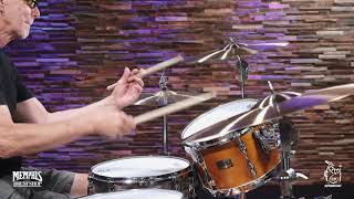 Video thumbnail for Paiste 17" Signature Mellow Crash Cymbal - 1099g (4001217-1100721F) by Memphis Drum Shop
