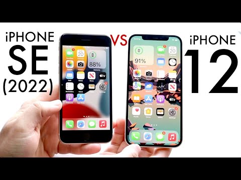 iPhone SE (2022) Vs iPhone 12! (Comparison) (Review)