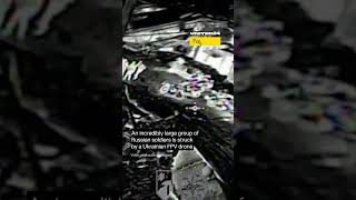 Download lagu Large Group of Russian Soldiers Hit by Ukrainian FPV Drone #warinukraine mp3