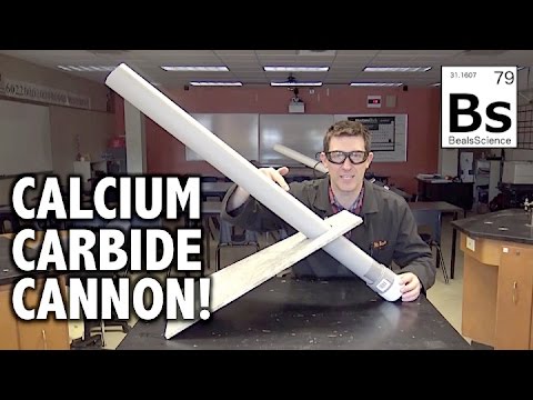 Shooting a Calcium Carbide Cannon