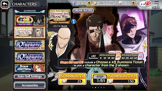 Thousand-Year Blood War New Year Summons | Bleach Brave Souls