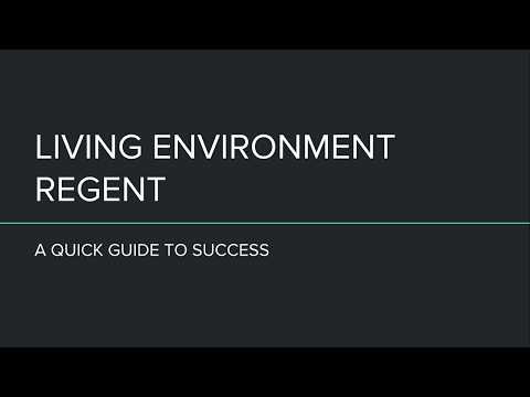 , title : 'Living Environment Regent Guide'