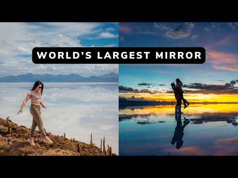 WORLD’S Largest Mirror: Uyuni Salt Flats Travel Guide & Vlog