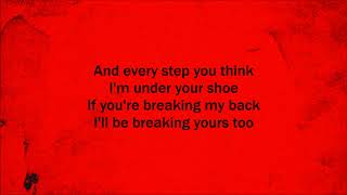 Me against you - Three Days Grace (Lyrics)