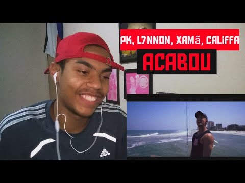 PK, L7NNON, Xamã, Califfa - Acabou [Papasessions #5] - REACT TRANKS