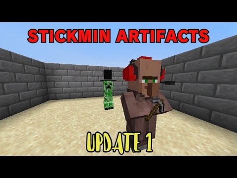Stickmin Artifacts Minecraft Datapack (UPDATE 1)