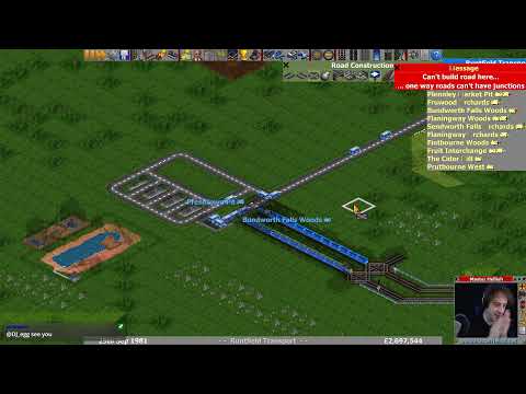 OpenTTD Live Let's Play Series 8 + How To Play The Game