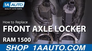 How to Replace Front Axle Locker 09-18 RAM 1500