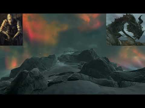 Paarthurnax and Joshua Graham Discuss Hardship, Religion, and Philosophy on the Throat of the World