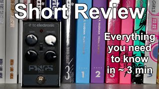Video thumbnail for TC Electronic Fangs - Everything you need to know in around 3 minutes (Review) by Dome