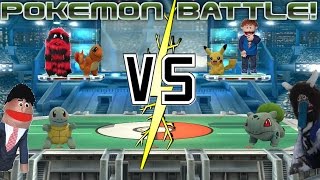 POKEMON BATTLE!!! || Puppetaria Sports