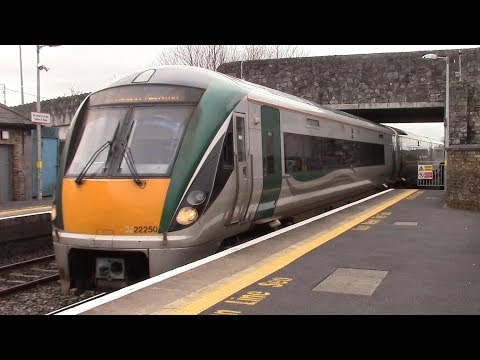 Irish Rail 22000 Class Intercity Train 22250 - Sallins & Naas, Kildare
