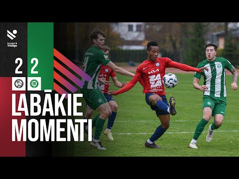 35. kārta: FS Jelgava 2:2 FK Metta (Labākie momenti)