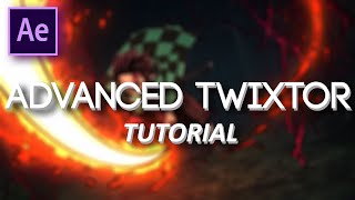 Advanced Smooth Twixtor  After Effects Tutorial
