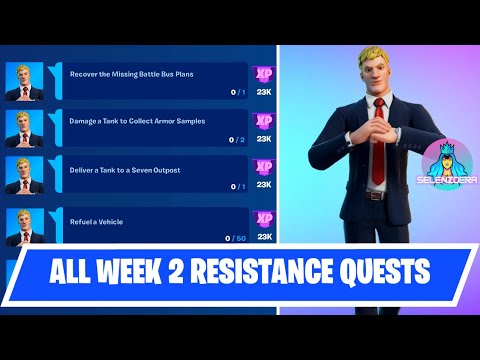 Fortnite All Week 2 Resistance Quests Guide | Fortnite Chapter 3 Season 2