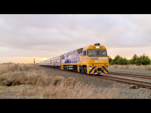 NR101 Leads 5AM8 "The Overland" JBRE Passenger Train (7/4/2022) - PoathTV Railways